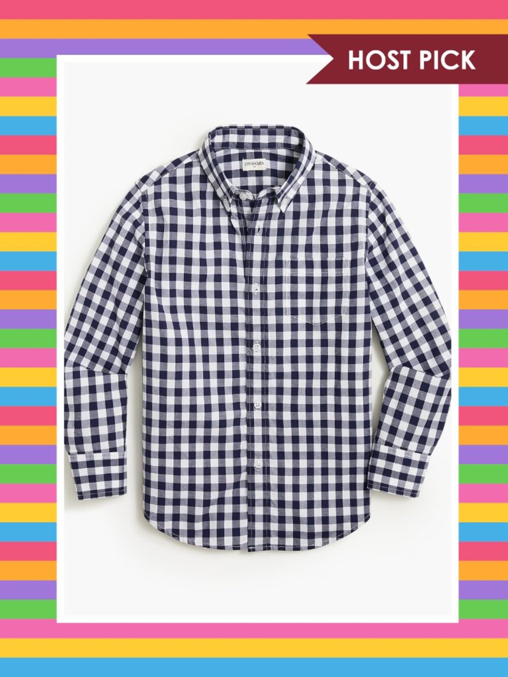 Crewcuts Long-Sleeve Flex Thompson Patterned Shirt (6/7)
